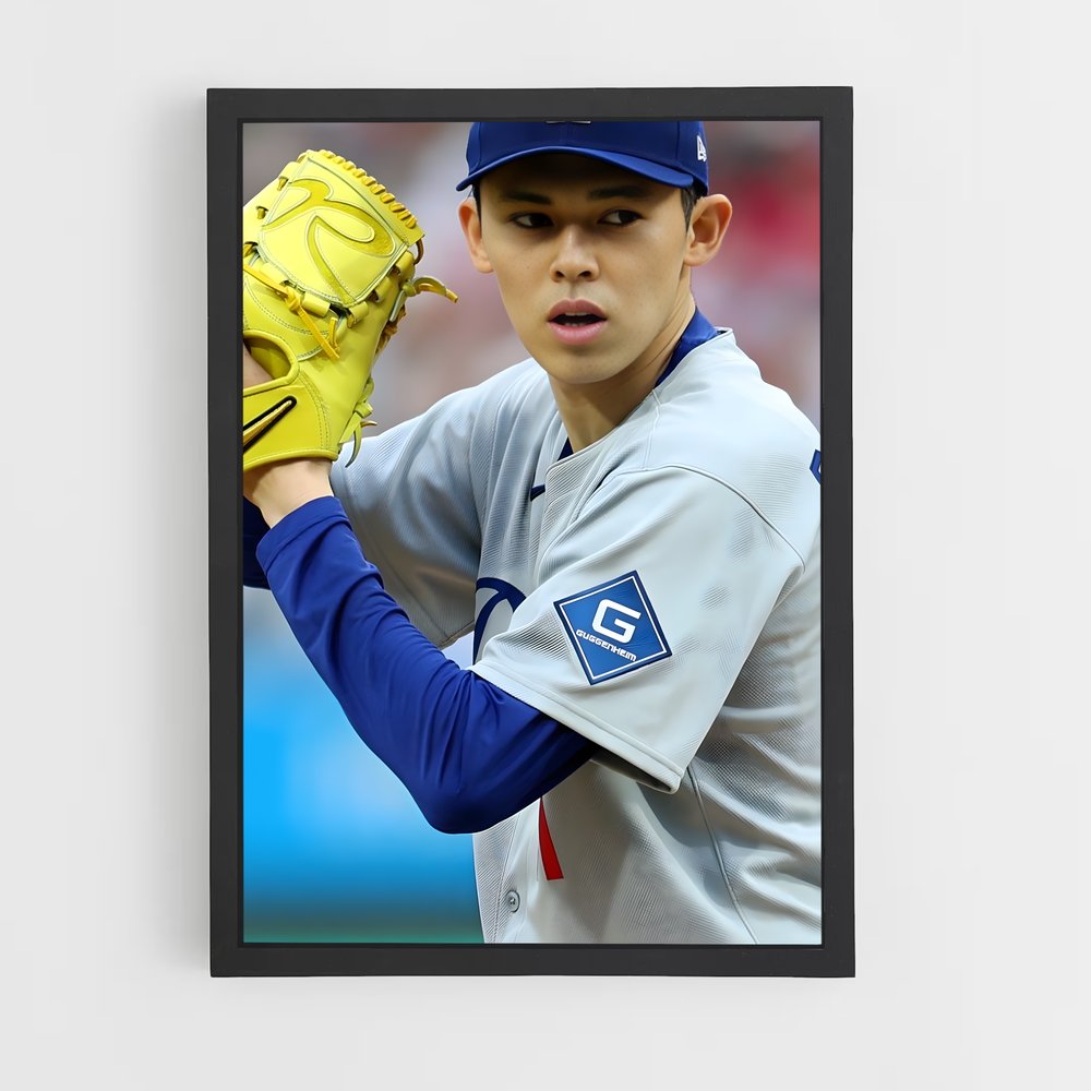 Poster Roki en Action – affiche Baseball (vue 2)